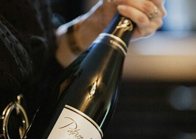 Champagne taste